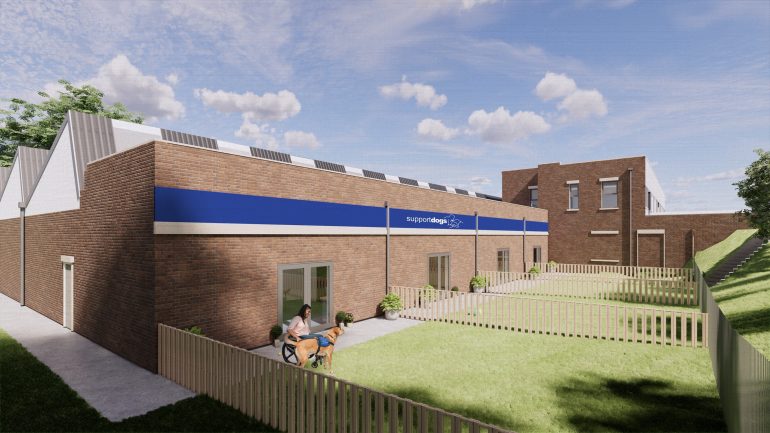 Support Dogs UK plans to create a new National Centre & Community Heartspace