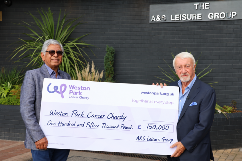 Dave Allen donates £150,000 towards Weston Park MRI appeal