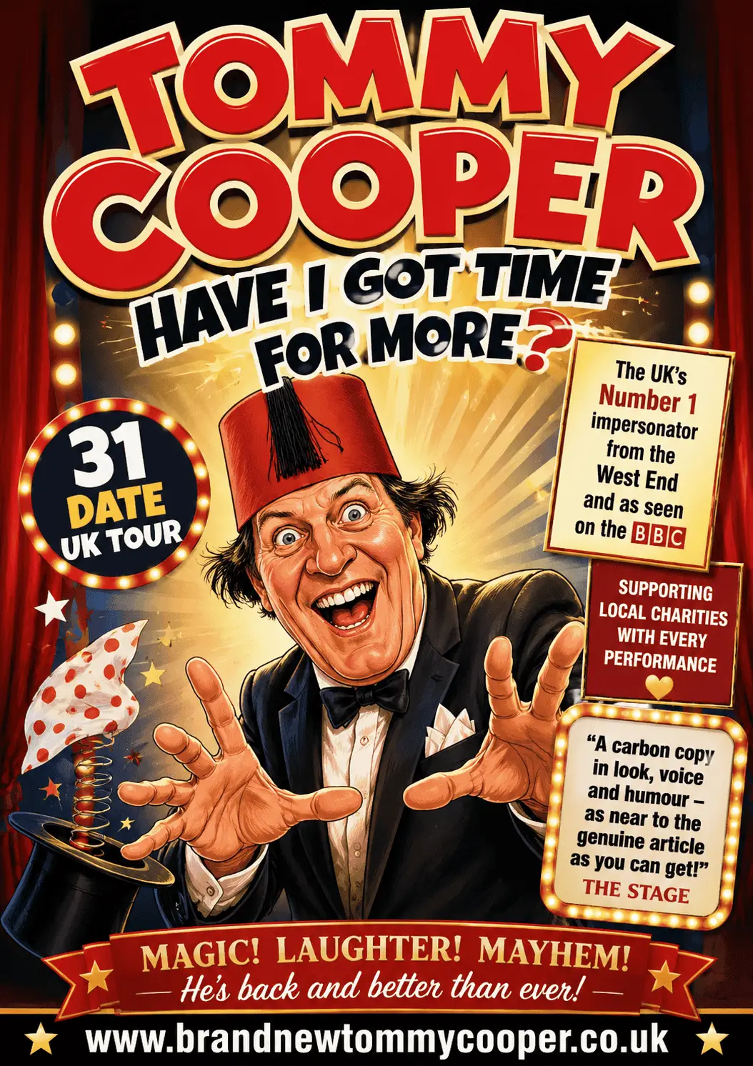 Tommy Cooper – Have I Got Time For More?